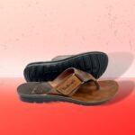 Walkaroo Men's Stylish and Confortable Brown sandal