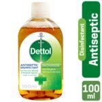 Dettol Antiseptic Disinfectant Liquid 100ml for First Aid, Medical & Personal Hygiene- use diluted