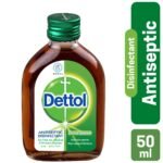 Dettol Antiseptic Disinfectant Liquid 50ml for First Aid, Medical & Personal Hygiene- use diluted