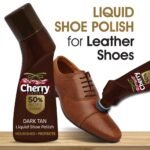 Cherry Shoe Polish Dark Tan 75ml
