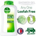Dettol Antibacterial Body Wash Loofah Free Shower Gel Original Pine Fragrance with Trusted Protection 250ml