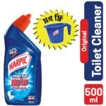 Harpic Toilet Cleaner Liquid 500ml Original Power Plus 10/10 Stain Remover Mug Free