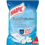 Harpic Toilet Cleaner Powder 400gm with Malodour Removing Technology for Ceramic, Cement & Plastic Toilets