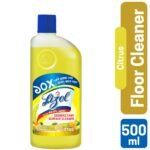 Lizol Disinfectant Floor & Surface Cleaner 500ml Citrus, Kills 99.9% Germs