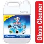 Mr. Brasso Glass & Household Cleaner 5L Mega Refill with Ultra Shine Formula for TV, Electronics, Fridge, Laminated Furniture, Mirror, Car Windshield