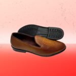 Fashionable Emboidery Leather Shoe For Men -