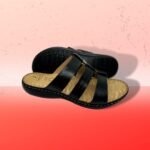 Anatomic Sole Leather Sandal For Ladies -