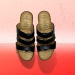 Anatomic Sole Leather Sandal For Ladies - - Image 3