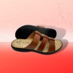 Anatomic Sole Leather Sandal For Ladies -