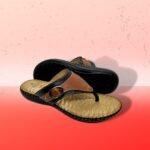 Anatomic Sole Leather Sandal For Ladies -