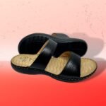 Anatomic Sole Leather Sandal For Ladies -
