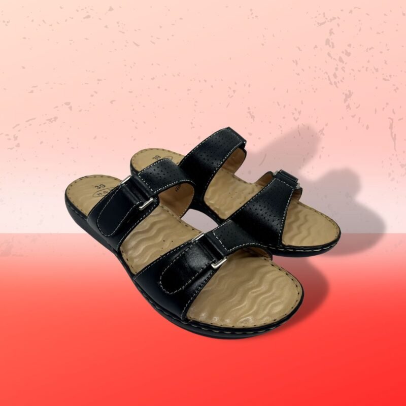 Anatomic Sole Leather Sandal For Ladies - - Image 3