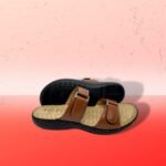 Anatomic Sole Leather Sandal For Ladies -