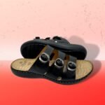 Anatomic Sole Leather Sandal For Ladies -