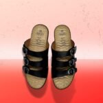 Anatomic Sole Leather Sandal For Ladies - - Image 2