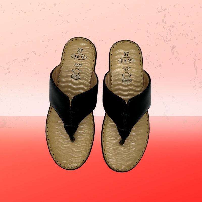 Anatomic Sole Leather Sandal For Ladies - - Image 2