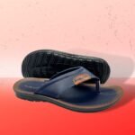 Walkaroo Men's Casual and Comfortable Nevy Blue Sandal