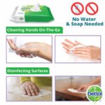 Dettol Antibacterial Disinfectant Wet Wipes Single Pack - Image 2