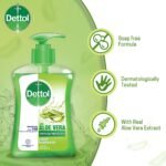 Dettol Handwash Aloe Vera 200ml Pump, Liquid Soap with Aloe Vera Extract - Image 2