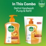 Dettol Handwash Pump & Refil Comb0 170ml + 200 ml Re-Energize, pH-Balanced Liquid Soap formula - Image 2