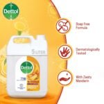 Dettol Handwash Re-Energize 5L Mega Refill Super Saver Pack, pH-Balanced Liquid Soap formula - Image 2