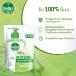 Dettol Handwash Aloe Vera 170ml Refill, Liquid Soap with Aloe Vera Extract - Image 3