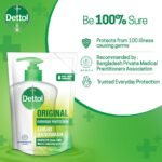 Dettol Handwash Original 170ml Refill, Liquid Soap with protection from 100 illness-causing germs - Image 3