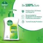 Dettol Handwash Original 200ml Pump, Liquid Soap with protection from 100 illness-causing germs - Image 3