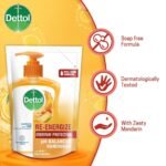 Dettol Handwash Refil 170ml X 2 Re-Energize, pH-Balanced Liquid Soap formula - Image 3