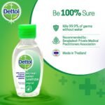 Dettol Instant Hand Sanitizer, Made in Thailand, Kills 99.9% Germs Without Water, 50ml - Image 3