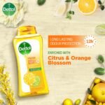 Dettol Antibacterial Body Wash Fresh Citrus & Orange Blossom with 12 Hours Odour Protection 250ml Shower Gel - Image 3