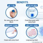 Harpic Flushmatic in-Cistern Toilet Cleaner Twin Pack (50gm X 2), Automatic Cleaning with Every Flush - Image 3