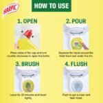 Harpic Toilet Cleaner Liquid Fresh Citrus Fragrance 500ml with Organic Active for 10X Better Cleaning - Image 3