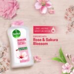 Dettol Antibacterial Body Wash Skincare Rose & Sakura Blossom with 8 Hours Long Lasting Moisture 250ml Shower Gel - Image 3