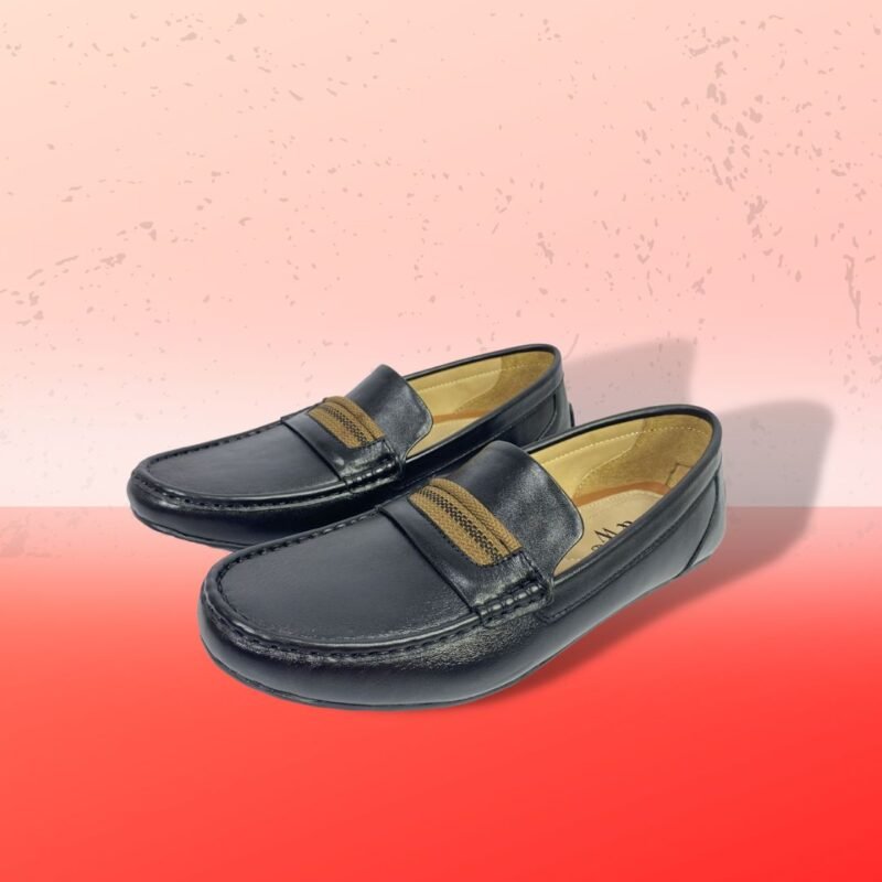 Casual Leather Loafer For Men- - Image 2