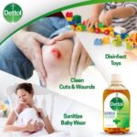 Dettol Antiseptic Disinfectant Liquid 100ml for First Aid, Medical & Personal Hygiene- use diluted - Image 4