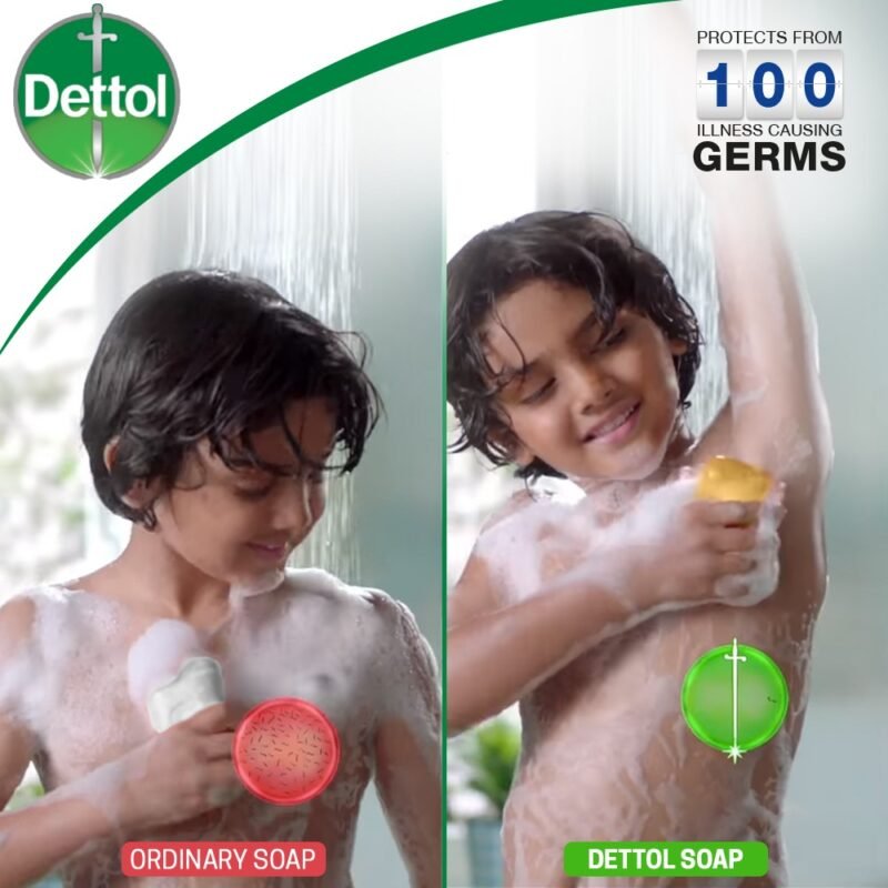 Dettol Soap Original 30gm Bathing Bar, Soap with protection from 100 illness-causing germs - Image 4