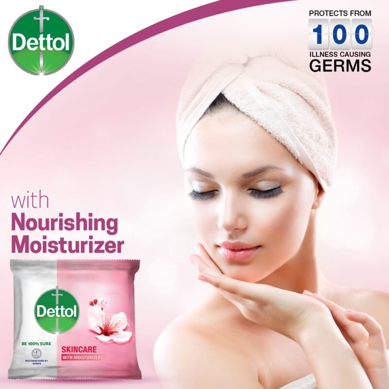 Dettol Soap Skincare 30gm Bathing Bar, Soap with Moisturizers - Image 4