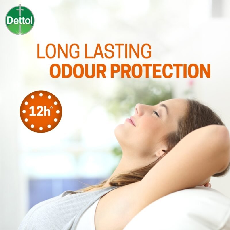 Dettol Antibacterial Body Wash Fresh Citrus & Orange Blossom with 12 Hours Odour Protection 250ml Shower Gel - Image 4