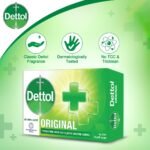 Dettol Soap Original Pack of 2 (125gm X 2), Bathing Bar Soaps with protection from 100 illness-causing germs - Image 4
