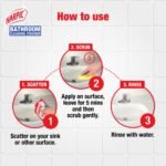 Harpic Bathroom Cleaner Powder for Floor, Basin & Tiles- 400gm - Image 4
