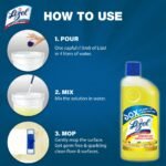 Lizol Disinfectant Floor & Surface Cleaner 200ml Citrus, Kills 99.9% Germs - Image 4
