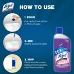 Lizol Disinfectant Floor & Surface Cleaner 500ml Lavender, Kills 99.9% Germs - Image 4