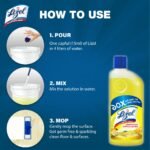 Lizol Disinfectant Floor & Surface Cleaner 975ml Citrus, Kills 99.9% Germs - Image 4