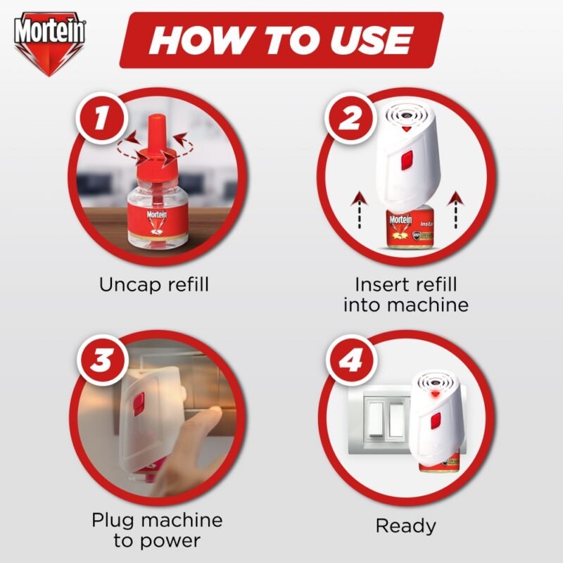 Mortein Mosquito Repellent Insta Vaporizer Refill 45 ml - Image 4