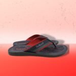 Walkaroo Men's Casual and comfort Red Sandal