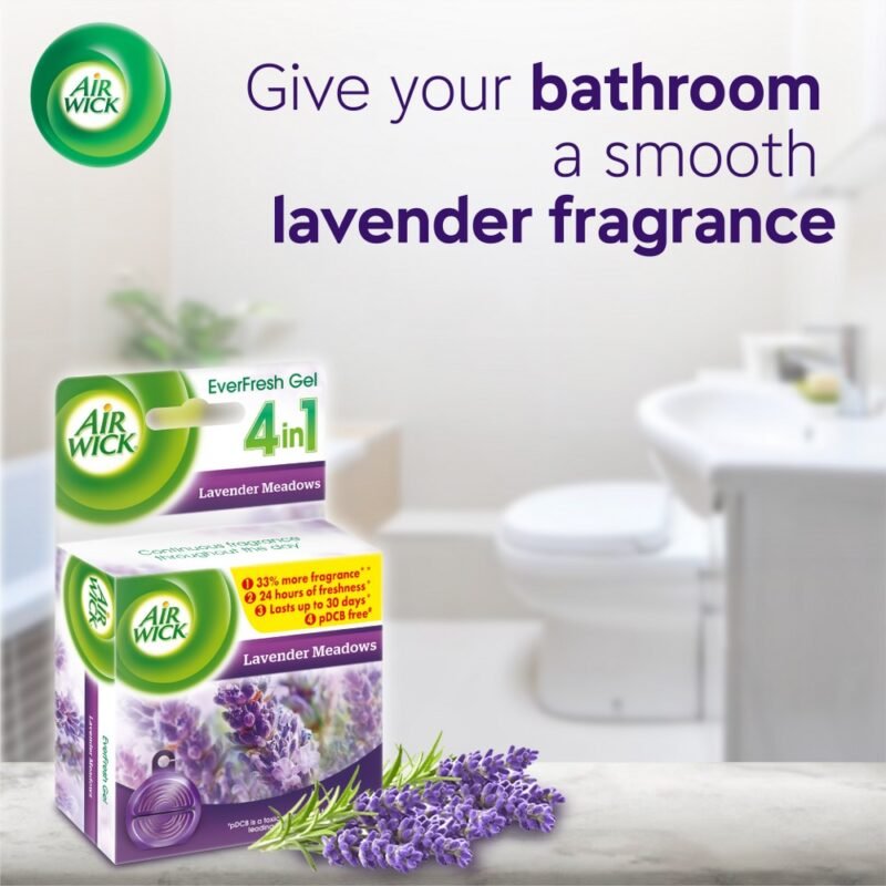 Airwick Air Freshener Gel Lavender 50gm - Image 5