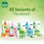 Dettol Handwash Aloe Vera 170ml Refill, Liquid Soap with Aloe Vera Extract - Image 5