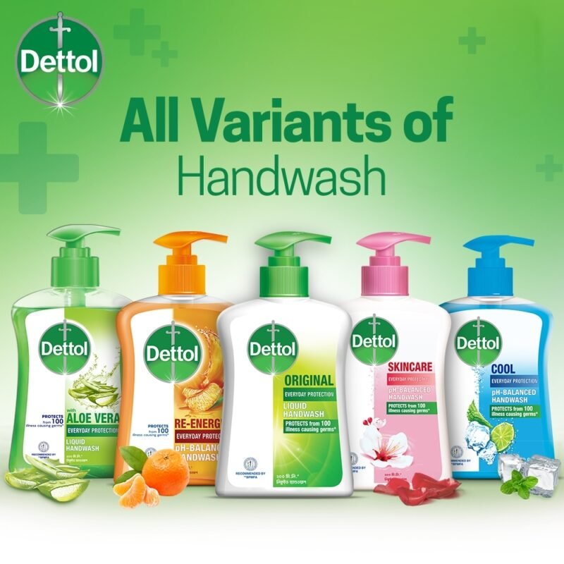 Dettol Handwash Original 200ml Pump, Liquid Soap with protection from 100 illness-causing germs - Image 5