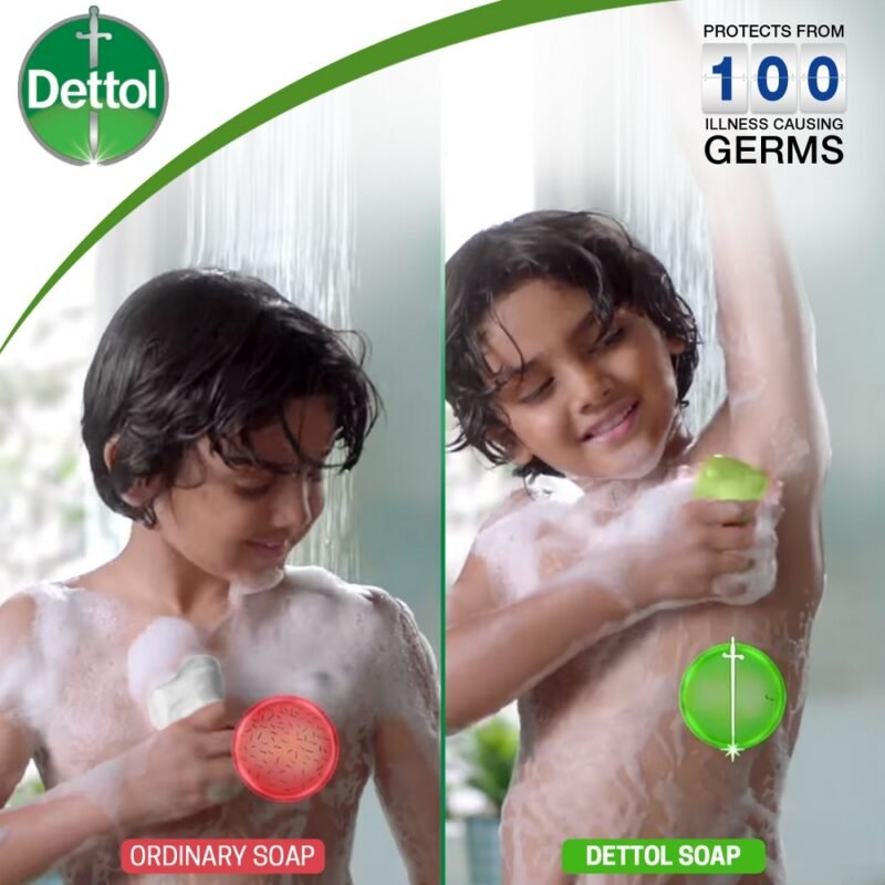 Dettol Soap Aloe Vera 75gm Bathing Bar, Soap with Aloe Vera Extract - Image 5